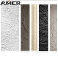 Rongke OEM Factory Wholesale 1220x2800 Waterproof High Glossy Interior Wall Pvc Sheet Uv Marble Panel