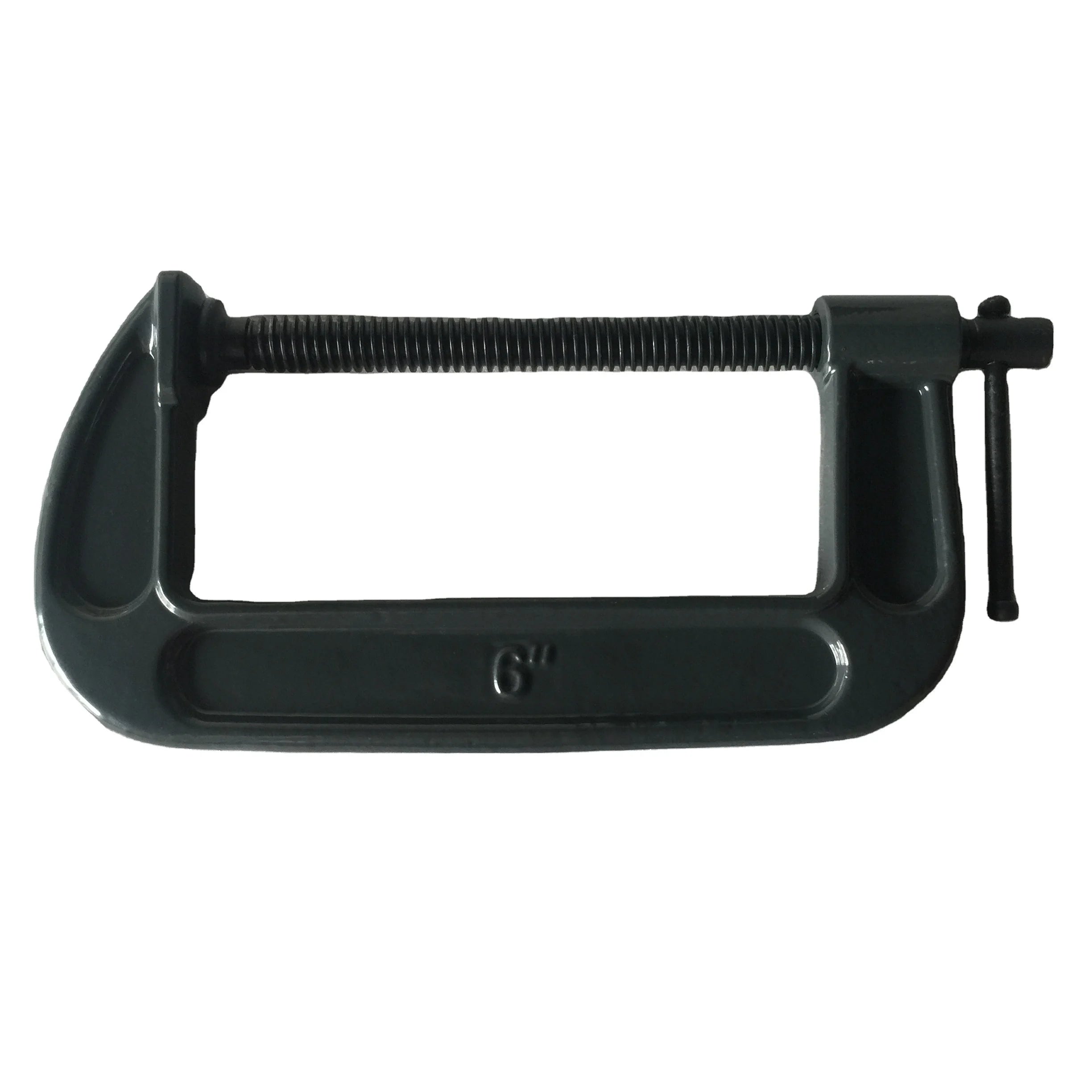 Heavy Duty Malleable C Clamps for Woodworking Inch Measurement System