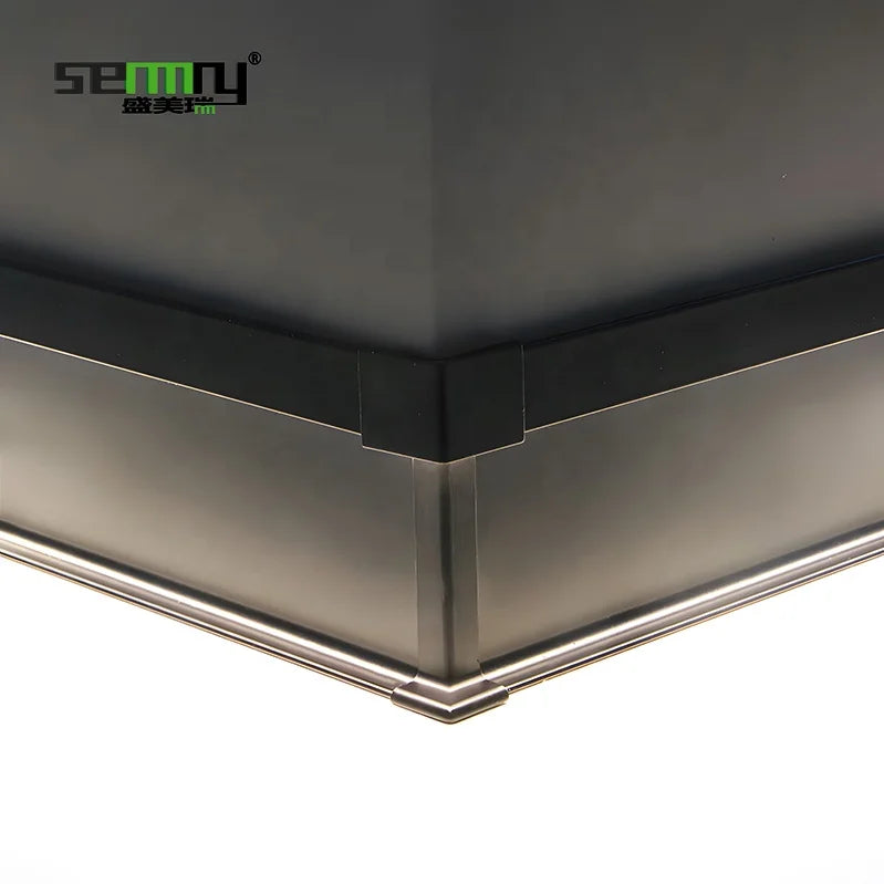 Aluminum Wall Panel Wall Flooring LED Skirting Board Aluminum Led Baseboard Lighting Skirting Led Floor Lights