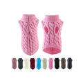 Pet Products Puppy Dog Cat Warm Winter Knit Sweater Vest Knitted Coat Jacket for Small Dog Dog Jumper Pet Clothes