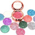DIY Eyeshadow 12 Colors Vegan Duochrome Glitter Matte Shimmer Satin Pearl Single Eyeshadow