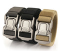 Cheap Casual Nylon Men's Tactical Belt Outdoor Casual Belt Quick Release Tactical Belt