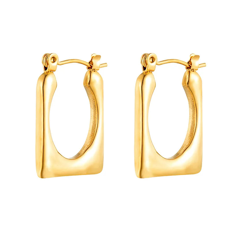 Wholesale Jewelry 2024 Beautiful Designed Mexican 18k Gold Plated Zircon Fashion Huiggies Hoop Earings Womens Jewelry for Women
