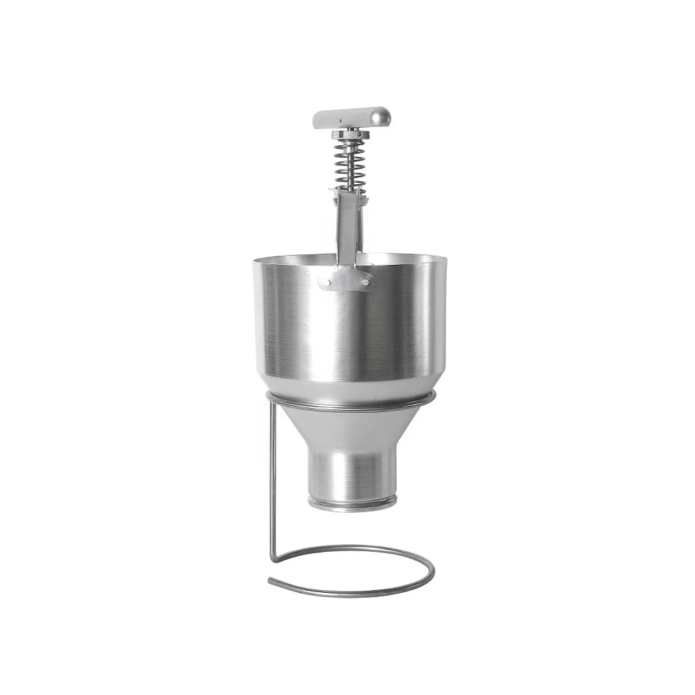 Free Shipping Commercial 2.5L Hopper Stainless Steel Manual Donut Maker Machine Mini Donut Machine Small Donut Maker