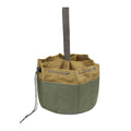 Heavy Duty Portable Folding Canvas Organizer Bag with 6 Large Pockets for Parachuting Equipment
