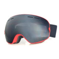 HUBO 02 Custom Logo Sports Eyewear Double Layer UV Protection Anti-Fog Snowboard and Ski Goggle with Supplier Glass