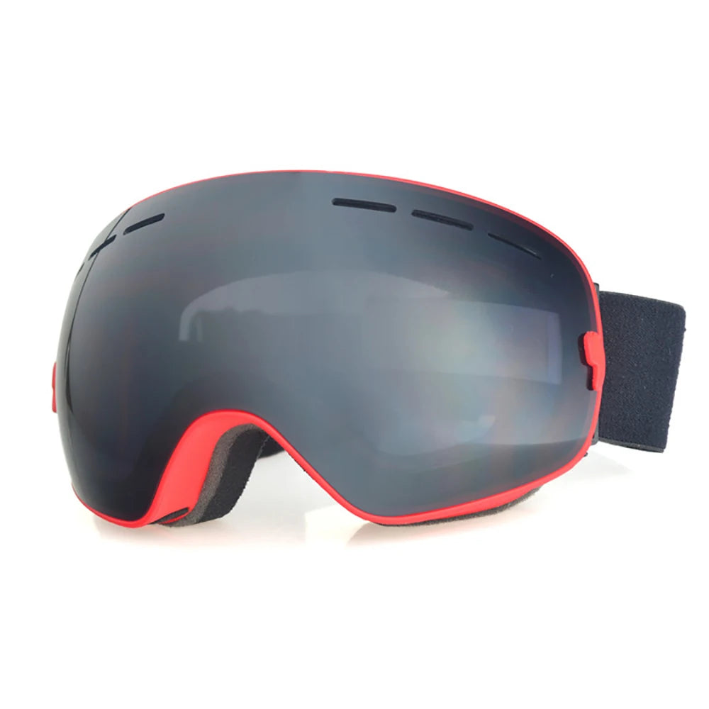 HUBO 02 Custom Logo Sports Eyewear Double Layer UV Protection Anti-Fog Snowboard and Ski Goggle with Supplier Glass