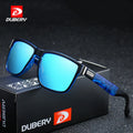 Dubery New European and American Sports Sunglasses Men's and Women's Same Beach Sunglasses Outdoor Box Glasses for Riding