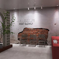 Retro Nostalgic Cement Gray 3D Wallpaper Bar Background Mural Decoration Hot Pot Restaurant Industrial Style Wallpaper