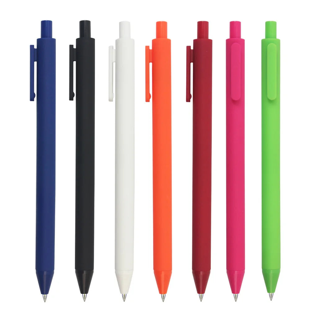 Advertising Plastic Ballpoint Pen Promotion Cute Colorful Custom Logo Gift Pen