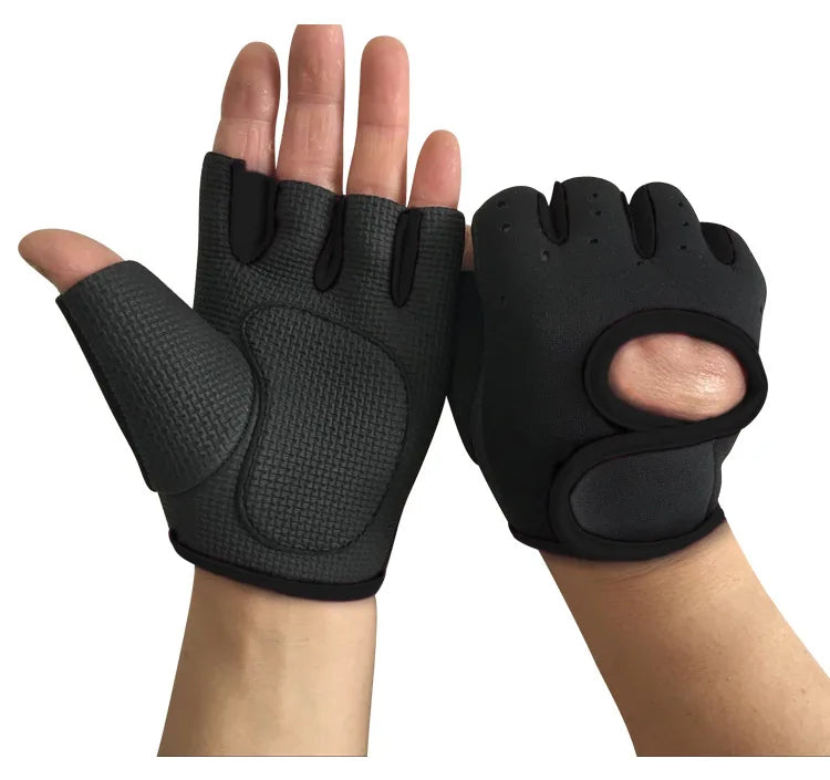 Sample Support Custom Fashion Sport Athletic Half Finger Touchscreen Outdoor Weight Lifting Gym Gloves for Men and Women