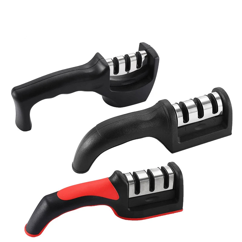 Wholesale Knife Sharpener Kitchen Knife Sharpener With 3 Stage Diamond Coated for Restore and Polish BladesSharpening Knives