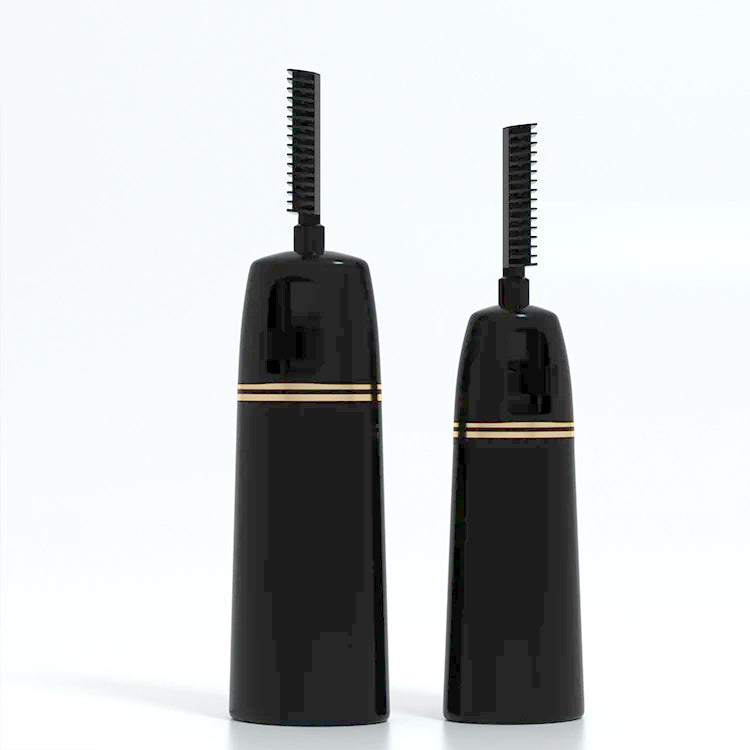PET Hair Dye Shampoo Bottle 200ml/320ml/400ml Black Dual Pump Sprayer Wigs Lotion Toothpaste Blush Face Mask Loose Powder