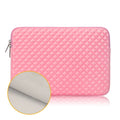Portable Flet Notebook Computer Bag Waterproof Laptop Sleeve Diamond Pattern Laptop Bag MB10