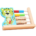 Children's Wooden Early Education Clock Animal Color Calculation Stand Arithmetic Intelligence Learning Teaching Aids