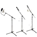 Professional Adjustable Tripod Floor Telescope Boom Arm Microphone Stand for Singing Speech Teaching
