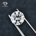 Wholesale Round Brilliant Cut VVS D Color Synthetic Moissanite Stone Loose for Jewelry Making