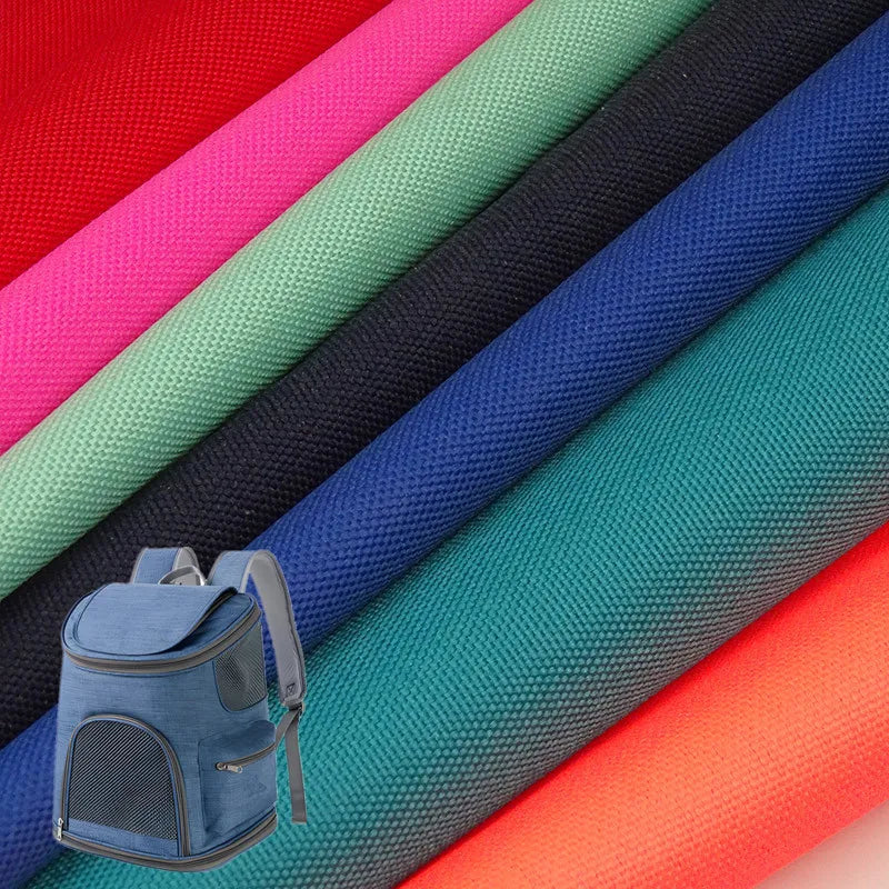 AQTQ Tear-resistant 600D 9*6 Pu Coated Polyester Oxford Fabric for Bag