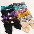 Fashion Women's Velvet Big Bow Knotted Hair Clip Two Layer Butterfly Barrettes Girls Hair Accessories
