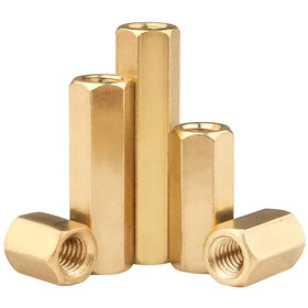 M3 M4 Brass Standoff Spacers Female-Female Motherboard PCB Standoff Fasteners