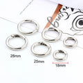 Large Size Spring Circle Round Ornament Accessories Diy Necklace Bracelet Bag Chain Fashion Decoration Connecting