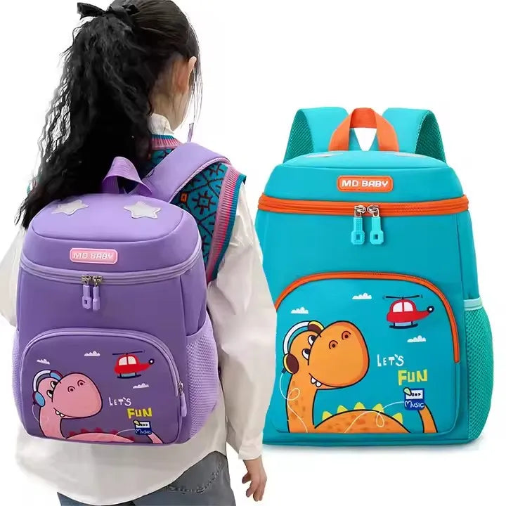Hot Sale Cartoon Dinosaur Backpacks Cute Kids School Bags Children Children Waterproof Kindergarten Animal Backpack Boy