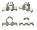 Custom CNC Milling Service for Aluminum 6061-T6 Silver Anodized Brackets and Precision OEM Component Fabrication
