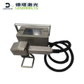 Cheap Portable Touch Screen 20W 30W 50W Handheld Laser Marking Machine for Metal Materials Etc Narrow Work Scenes