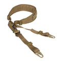 IDOGEAR Tactical Sling Ferro Style Metal Hooks 500D Nylon Slingster Hunting Quick Pull Tab Two Point Sling
