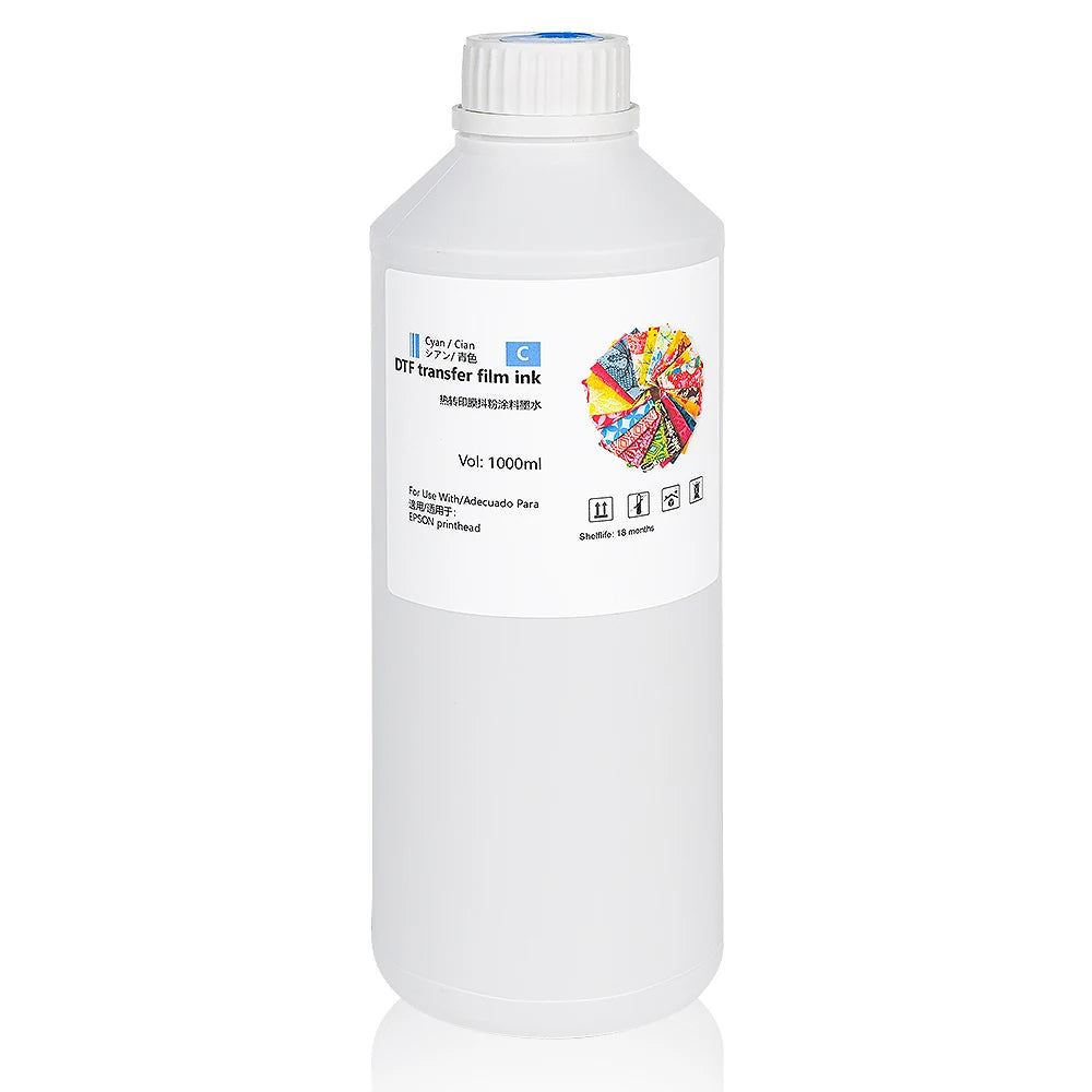 Winnerjet Hot Sale Dtf Printer Ink Dtf Pigment Transfer Ink Custom t Shirt Printing 1000ml Dtf Textile Ink