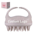 Biodegradable Ionic Hair Scalp Massager Scrubber Customized logo Silicone Professional Shampoo Cleaning Hair Bath Brushes