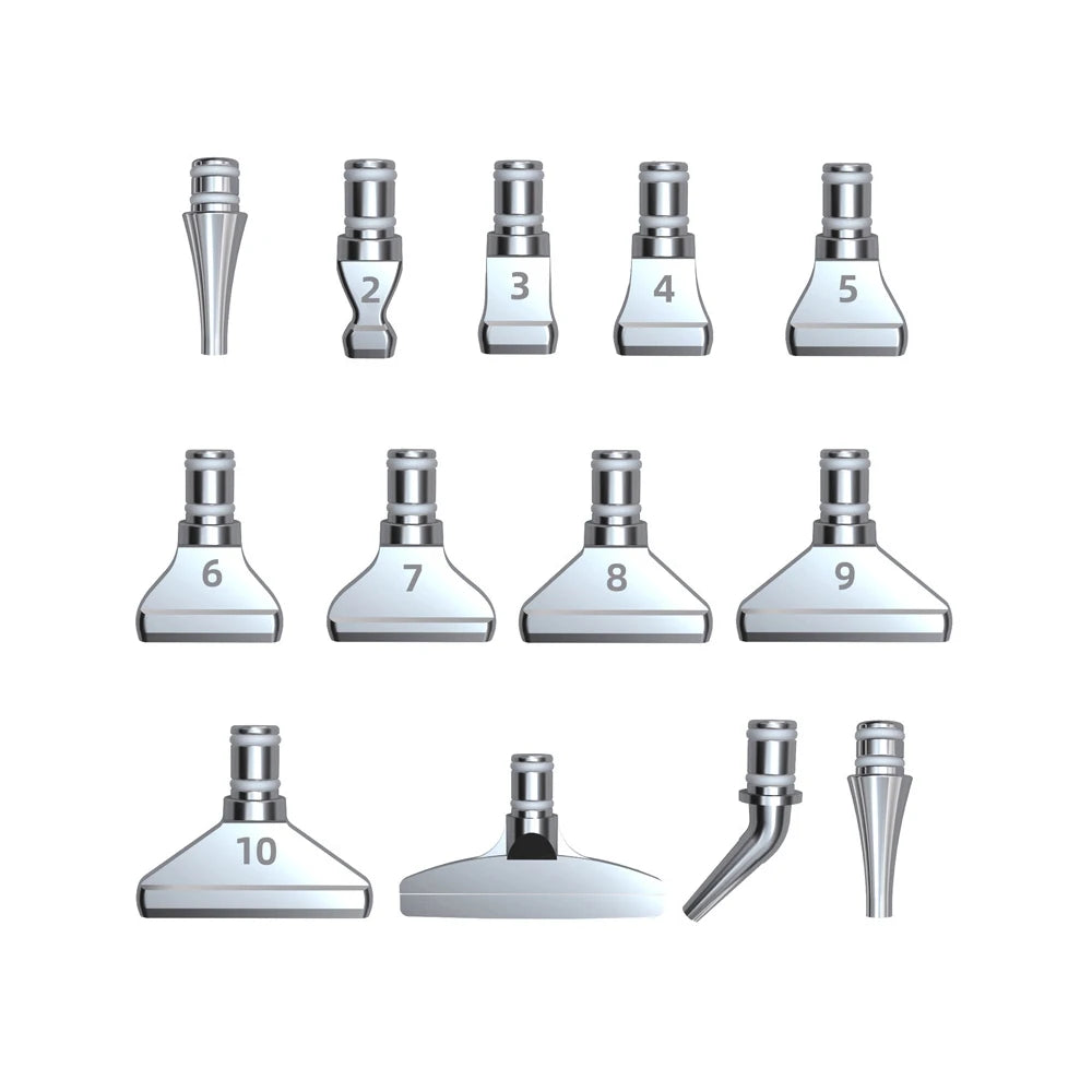 13pcs 5D Diamond Painting Stainless Steel Pen Tips Set Resin Drill Pens Printed Metal Tips Kit Includes Diamond Drill Pen Heads