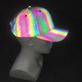 Rainbowtouches Wholesale Snap Back Reflective Baseball Cap