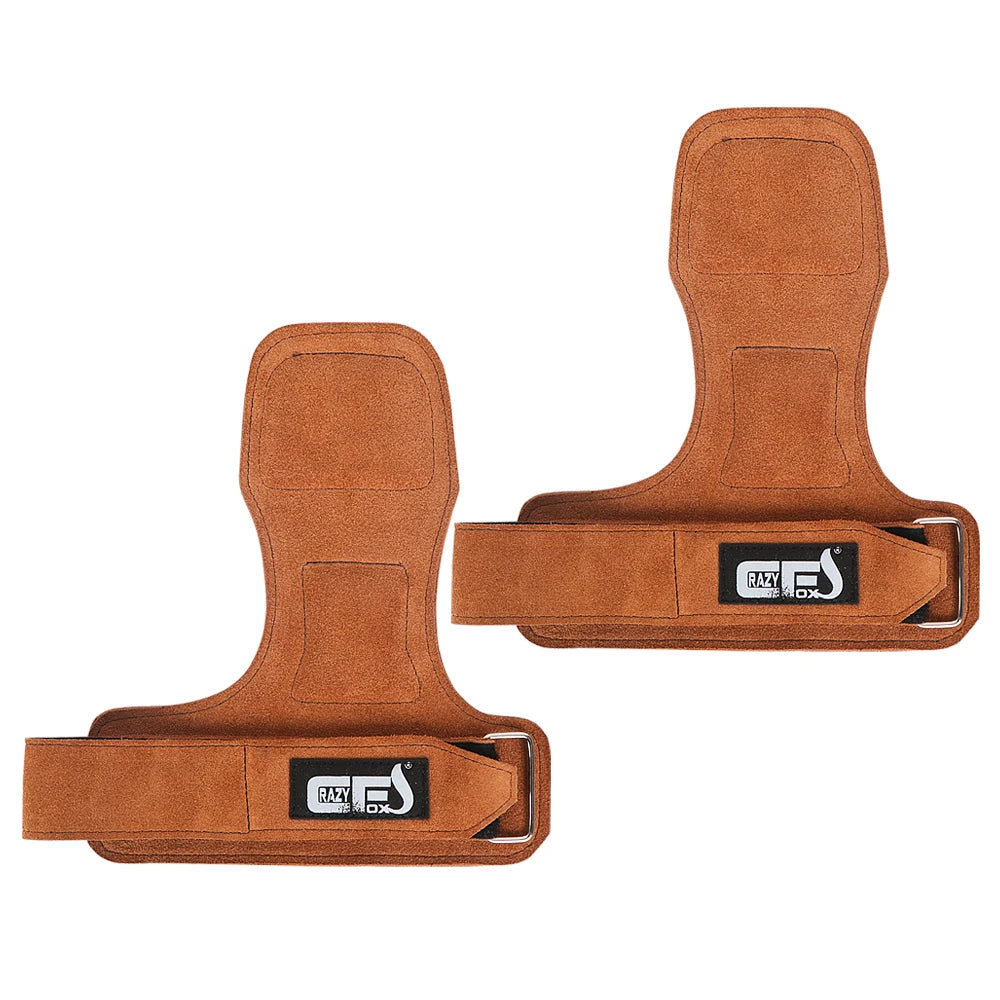 Custom Cow Leather Gymnastic Hand Grips Calleras Weight Lifting Grip Pads for Palm ProtectWeightsPull UpPowerlifting