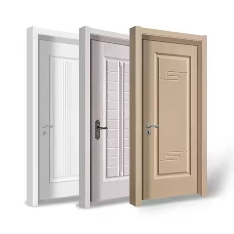 WPC Exterior Entrance Door with Side Opening Finished Surface for Bedroom Home Apartment & Hotel Use