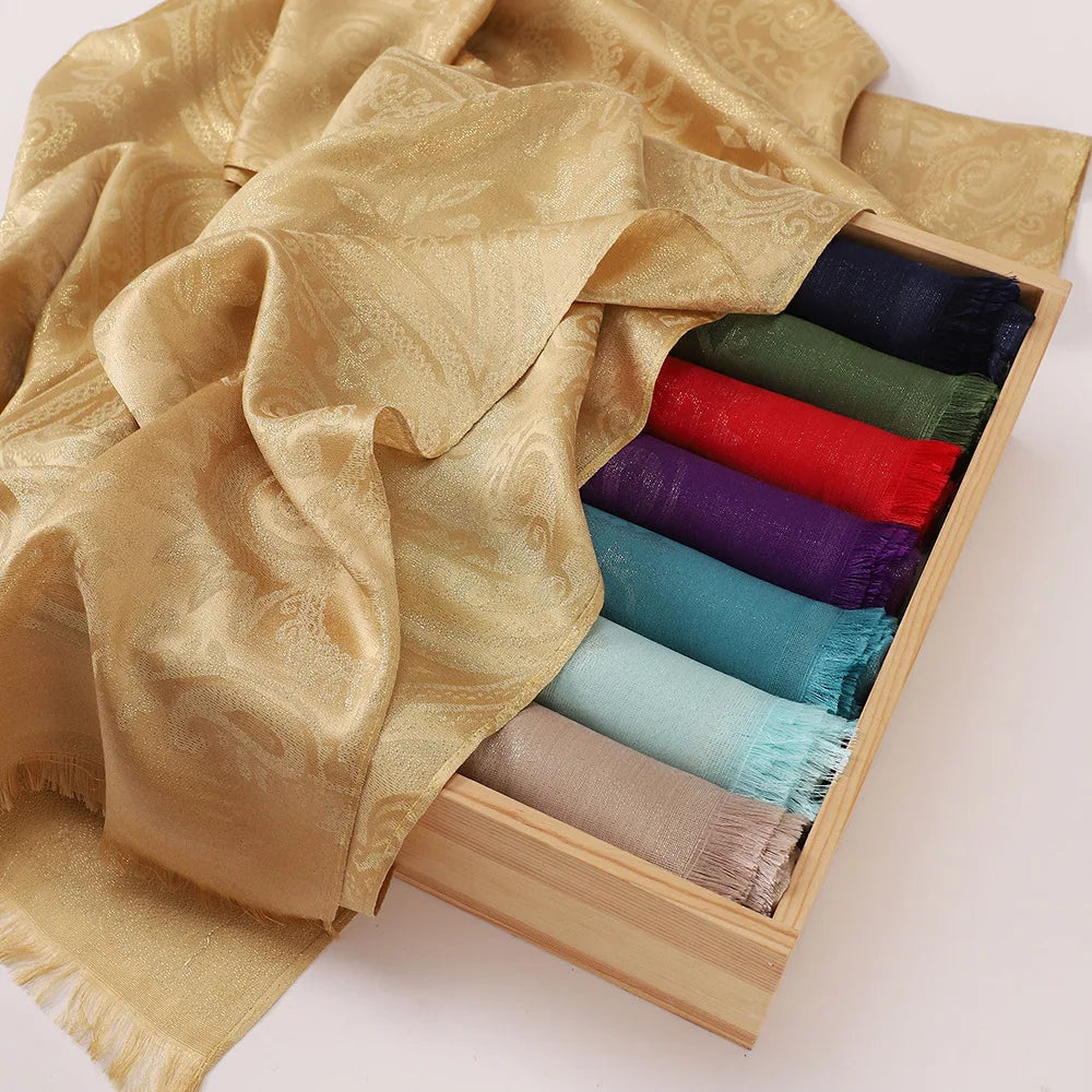 Polyester Soft Poncho Design Solid Scarf Hijab Knitted Shawl/Cape Customizable Logo Long Length Autumn Fashion for Ladies Girls