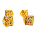 Wholesale Men Copper Alloy 24k Gold Color Dragon Charm Finger Ring Jewelry Open Cuff Resizable