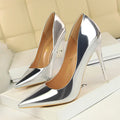 New Pointed Toe Pumps Women Slip-On Super High Heels Sandals Women Ladies Fashion Runway Shoes