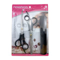 Best New Popular Design FENGPASS Barber Hair Cutting Scissors 2025 Stainless Steel Scissors Set for Salon Use