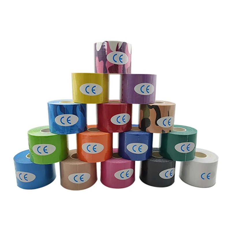 Custom Printed k Kinesiology Face Tape Sport Tape Print Kinesiology Tape Pre cut 5cm*5m