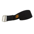 Custom Logo Rectangle Buckles Yoga Strap Belt Stretch Exercise Cotton with Metal Adjuster for Sports & Entertainment