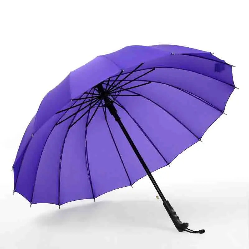 Wholesale Polyester Nylon Pongee Straight Golf Umbrellas for Business Gifts