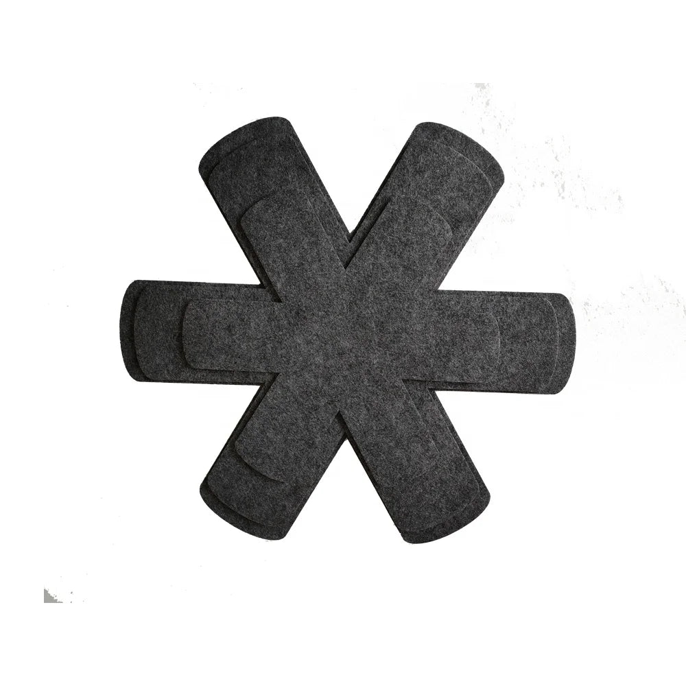 Felt Pot and Pan Protectors 3 Different Size Pan Protectors Cookware Protectors Set Larger & Thicker Pan Divider Pads