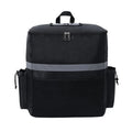 Customized Logo Black 600D Oxford Cloth Insulated Picnic Ice Bag Refrigerated Takeaway Delivery Box Waterproof