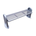 Urban Outdoor Street Furniture Steel Backless Bench Seat Outside Park Out Door Garden Metal Seating Benches for Outside