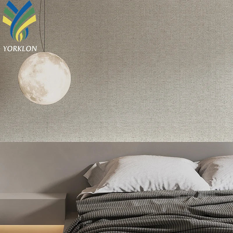 KNIGHT In-Stock Modern Design Fireproof PVC Wallpaper Waterproof Nature Wall Decoration for Hotels