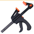 Plastic & Steel Adjustable Quick Release F Clamp for Woodworking 4"-24" Sizes Standard Home & Household Use