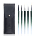 5/9/11/15/25mm Customized Hair Synthetic/Kolinsky Liner Brush Nail Art Extra Fine Nail Art Pink Ultra Thin Liner Nail Brushes