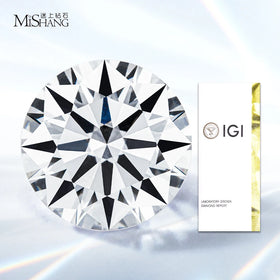 IGI Certificate Wholesale Loose Lab Created Diamond HPHT CVD 0.5-6CT Round Brilliant Cut Lab Grown Diamond