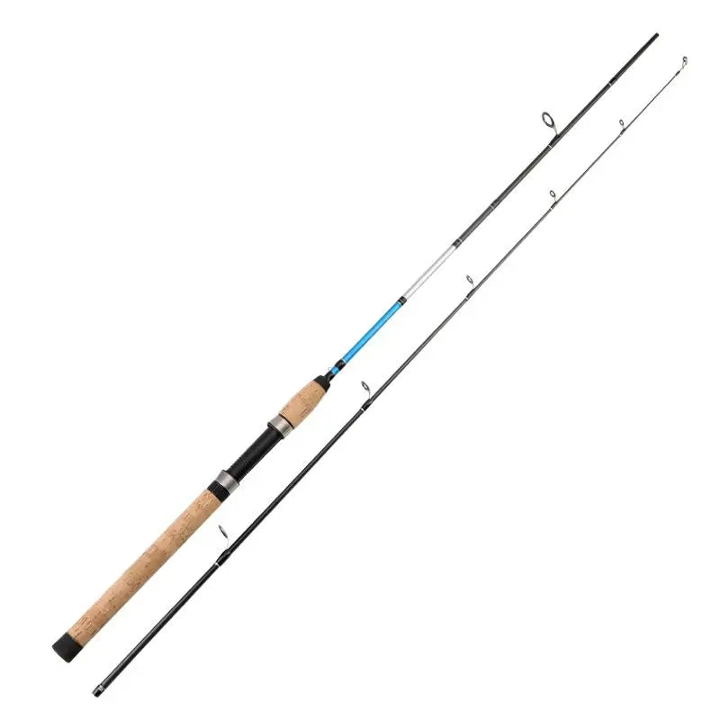 Best Selling Offshore Carbon Fiber Spinning Rod with 2 Hollow Cork Handle Slow for Bass Fishing